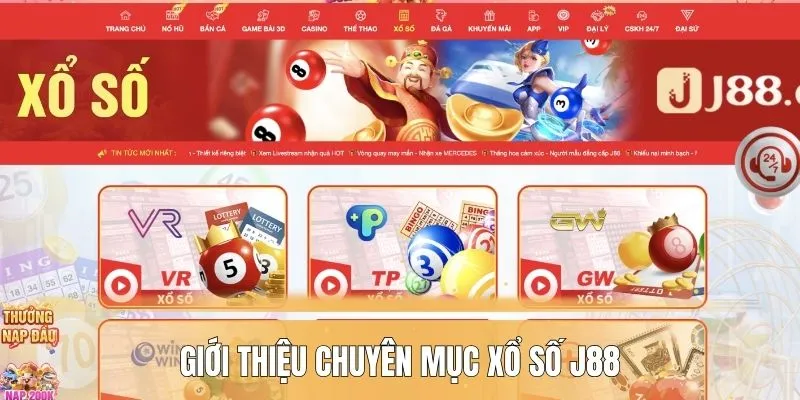 Giới thiệu chuyên mục xổ số J88